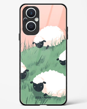 Marys Little Lambs [BREATHE] Glass Case Phone Cover (OnePlus)