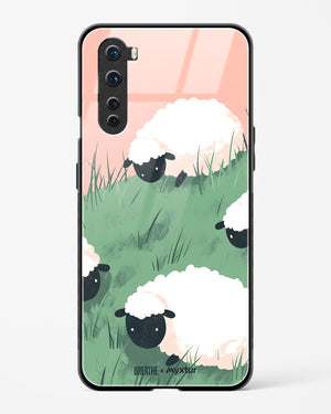 Marys Little Lambs [BREATHE] Glass Case Phone Cover (OnePlus)