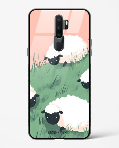 Marys Little Lambs [BREATHE] Glass Case Phone Cover (Oppo)