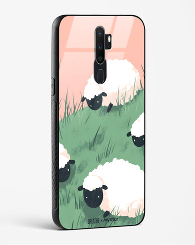 Marys Little Lambs [BREATHE] Glass Case Phone Cover (Oppo)