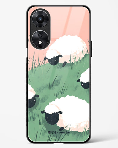 Marys Little Lambs [BREATHE] Glass Case Phone Cover (Oppo)