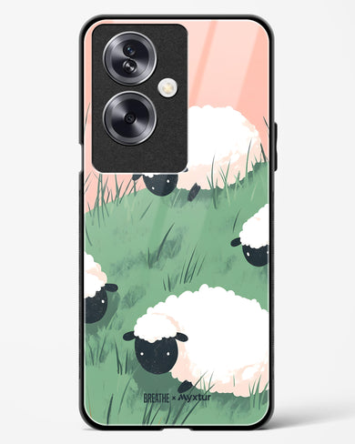 Marys Little Lambs [BREATHE] Glass Case Phone Cover (Oppo)