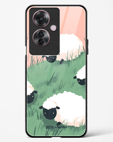 Marys Little Lambs [BREATHE] Glass Case Phone Cover (Oppo)