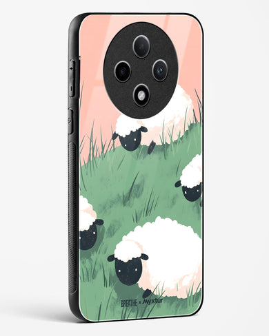 Marys Little Lambs [BREATHE] Glass Case Phone Cover (Oppo)