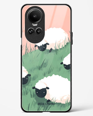 Marys Little Lambs [BREATHE] Glass Case Phone Cover (Oppo)
