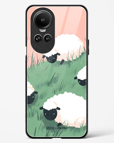 Marys Little Lambs [BREATHE] Glass Case Phone Cover (Oppo)
