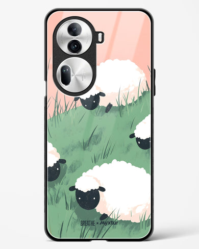 Marys Little Lambs [BREATHE] Glass Case Phone Cover (Oppo)