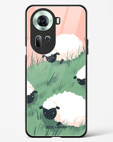 Marys Little Lambs [BREATHE] Glass Case Phone Cover (Oppo)