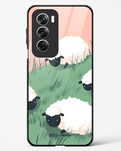 Marys Little Lambs [BREATHE] Glass Case Phone Cover (Oppo)
