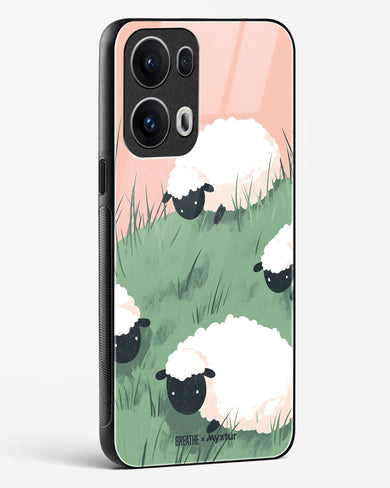 Marys Little Lambs [BREATHE] Glass Case Phone Cover (Oppo)
