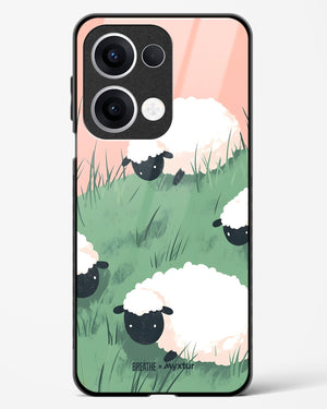 Marys Little Lambs [BREATHE] Glass Case Phone Cover (Oppo)
