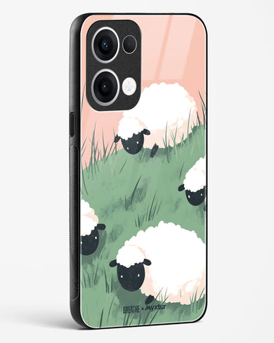 Marys Little Lambs [BREATHE] Glass Case Phone Cover (Oppo)