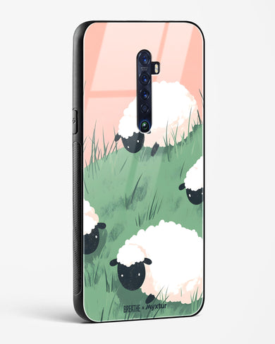 Marys Little Lambs [BREATHE] Glass Case Phone Cover (Oppo)