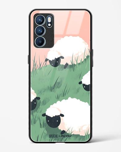 Marys Little Lambs [BREATHE] Glass Case Phone Cover (Oppo)