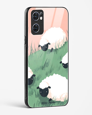 Marys Little Lambs [BREATHE] Glass Case Phone Cover (Oppo)