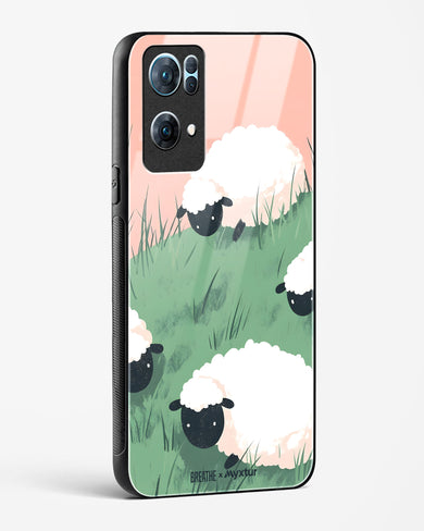 Marys Little Lambs [BREATHE] Glass Case Phone Cover (Oppo)