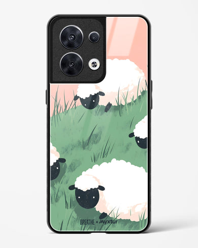 Marys Little Lambs [BREATHE] Glass Case Phone Cover (Oppo)