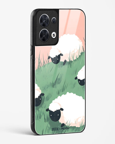 Marys Little Lambs [BREATHE] Glass Case Phone Cover (Oppo)