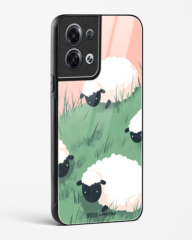 Marys Little Lambs [BREATHE] Glass Case Phone Cover (Oppo)