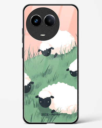 Marys Little Lambs [BREATHE] Glass Case Phone Cover (Realme)