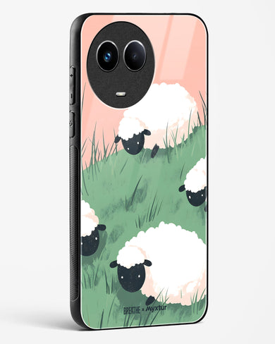 Marys Little Lambs [BREATHE] Glass Case Phone Cover (Realme)