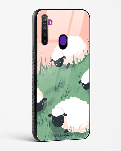 Marys Little Lambs [BREATHE] Glass Case Phone Cover (Realme)