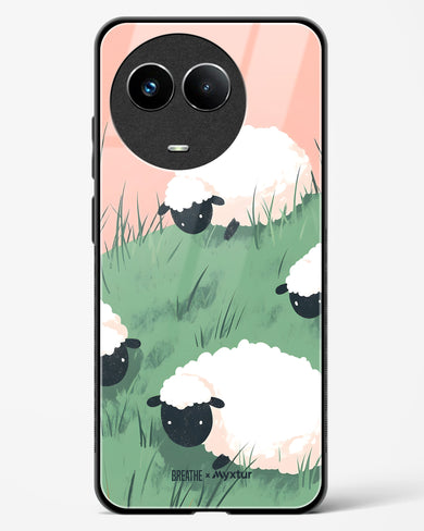 Marys Little Lambs [BREATHE] Glass Case Phone Cover (Realme)