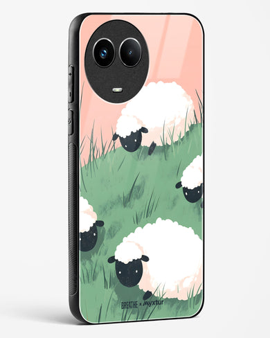 Marys Little Lambs [BREATHE] Glass Case Phone Cover (Realme)