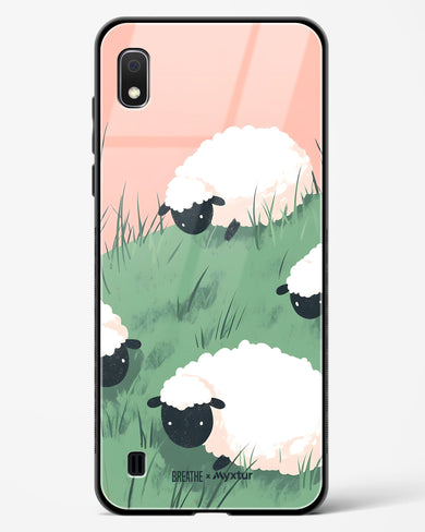 Marys Little Lambs [BREATHE] Glass Case Phone Cover (Samsung)