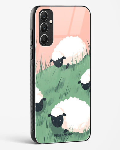 Marys Little Lambs [BREATHE] Glass Case Phone Cover (Samsung)