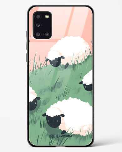 Marys Little Lambs [BREATHE] Glass Case Phone Cover (Samsung)