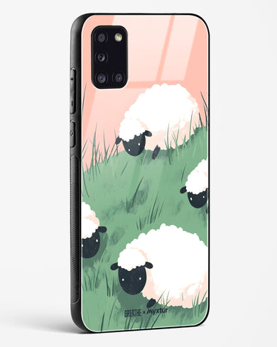 Marys Little Lambs [BREATHE] Glass Case Phone Cover (Samsung)