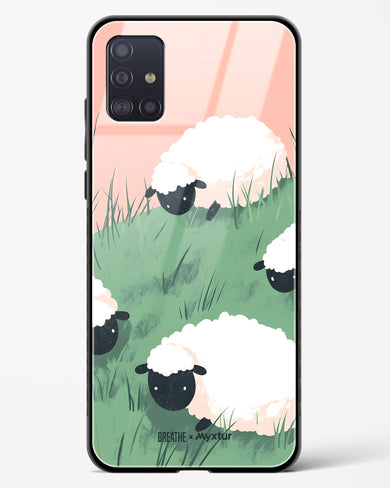 Marys Little Lambs [BREATHE] Glass Case Phone Cover (Samsung)