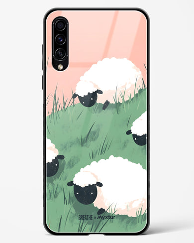 Marys Little Lambs [BREATHE] Glass Case Phone Cover (Samsung)