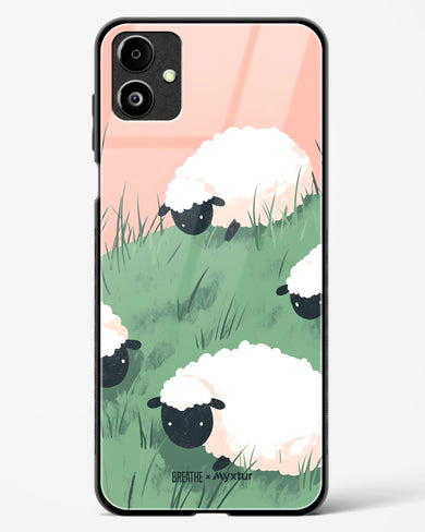 Marys Little Lambs [BREATHE] Glass Case Phone Cover (Samsung)