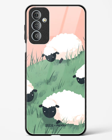 Marys Little Lambs [BREATHE] Glass Case Phone Cover (Samsung)