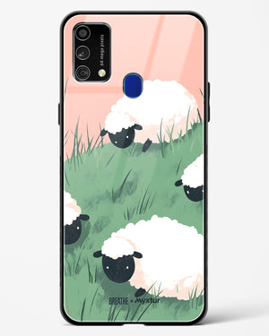 Marys Little Lambs [BREATHE] Glass Case Phone Cover (Samsung)