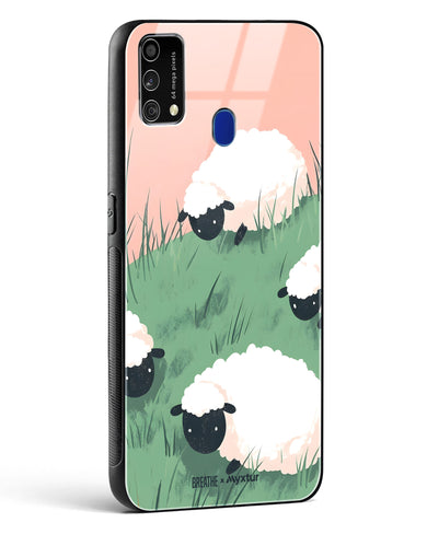 Marys Little Lambs [BREATHE] Glass Case Phone Cover (Samsung)