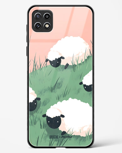 Marys Little Lambs [BREATHE] Glass Case Phone Cover (Samsung)