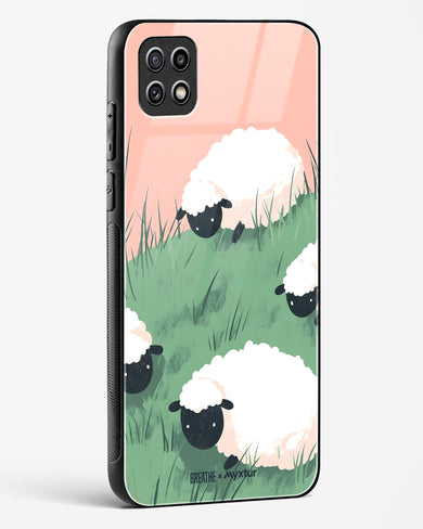 Marys Little Lambs [BREATHE] Glass Case Phone Cover (Samsung)