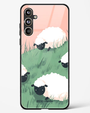 Marys Little Lambs [BREATHE] Glass Case Phone Cover (Samsung)