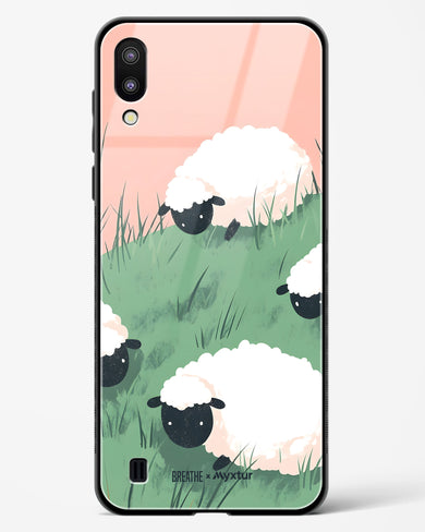 Marys Little Lambs [BREATHE] Glass Case Phone Cover (Samsung)