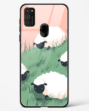 Marys Little Lambs [BREATHE] Glass Case Phone Cover (Samsung)