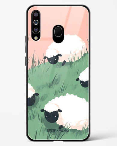 Marys Little Lambs [BREATHE] Glass Case Phone Cover (Samsung)