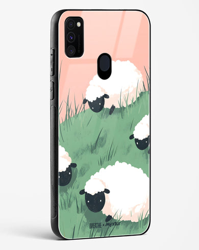 Marys Little Lambs [BREATHE] Glass Case Phone Cover (Samsung)