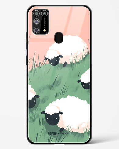 Marys Little Lambs [BREATHE] Glass Case Phone Cover (Samsung)