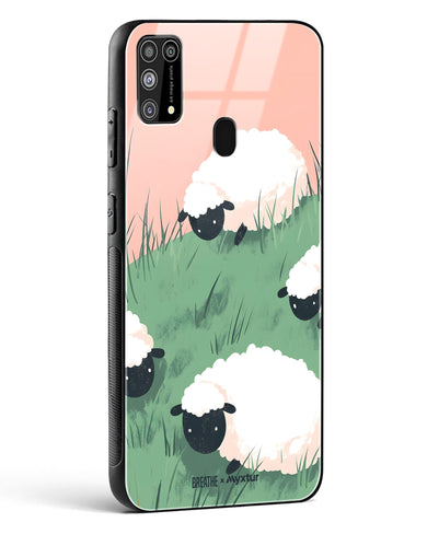 Marys Little Lambs [BREATHE] Glass Case Phone Cover (Samsung)