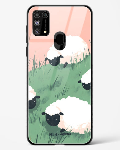 Marys Little Lambs [BREATHE] Glass Case Phone Cover (Samsung)