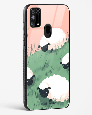 Marys Little Lambs [BREATHE] Glass Case Phone Cover (Samsung)