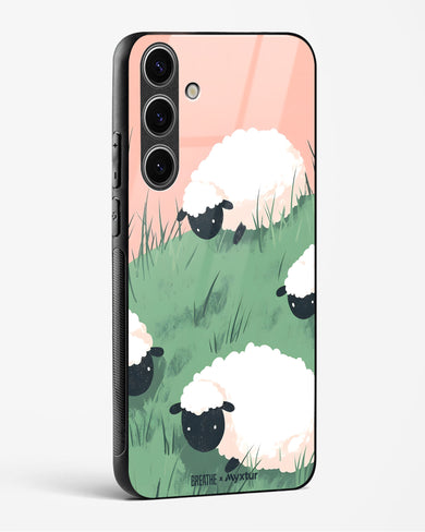 Marys Little Lambs [BREATHE] Glass Case Phone Cover (Samsung)